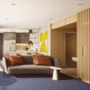 42 - Apto 121 m² - Living 02 02